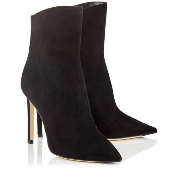 JIMMY CHOO Helaine Pointy Toe Bootie sz 4 - Picture 1 of 12